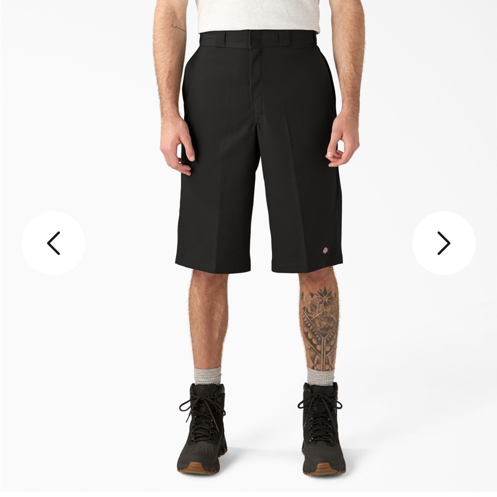 Dickies Black & Tan Loose Fit Shorts